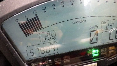 Ducati 1098S Instrument Cluster ECU Main Switch