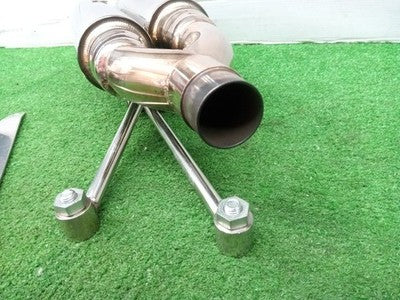 WirusWin Atomic Twin Slip-On Muffler Popper Honda Zoomer-X