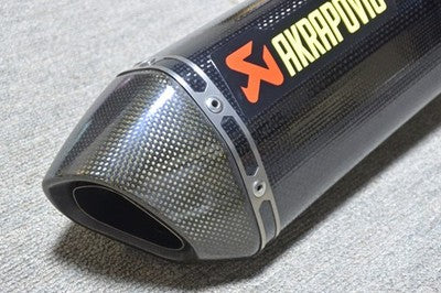 Akrapovic Carbon Slip-On Muffler Kawasaki Ninja ZX-6R 636 2009-