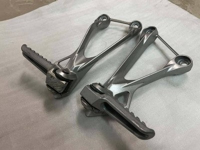 Kawasaki Ninja ZX-6R OEM Genuine Rearsets Tandem Footpegs Left Right