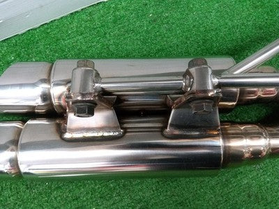 WirusWin Atomic Twin Slip-On Muffler Popper Honda Zoomer-X