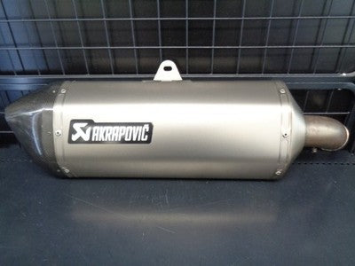 Akrapovic Suzuki V-Strom 1050 XT Slip-On Muffler Titanium JMCA