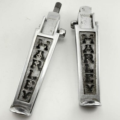 Vintage Harley-Davidson Chopper Highway Pegs Footpegs Logo