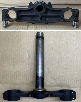 Kawasaki Z400FX OEM Top Bridge Stem Handlebar Riser Set BD385
