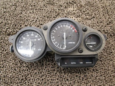 Yamaha FZR400R Speedometer Tachometer Instrument Cluster 1WG