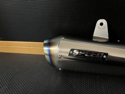 Laverda Speed Titanium Slip-On Muffler Ducati Diavel New Like