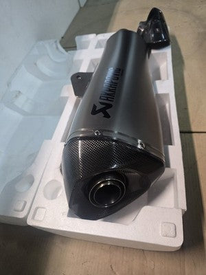 Akrapovic BMW R1200RS R1200R Slip-On Muffler Titanium Carbon 2015-2019