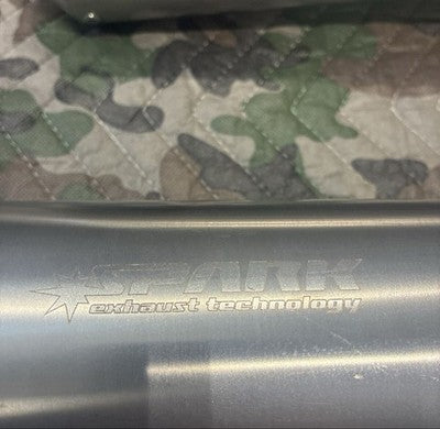 SPARK EXHAUST Slip-On Muffler Triumph Bonneville T100 2005-2015