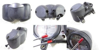 Ducati Monster S4 M400 Genuine Instrument Cluster ECU CDI Key Set Red
