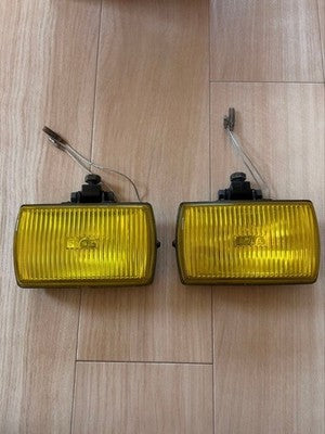 PIAA Fog Light Set Left Right Yellow Lens AE86 Initial D