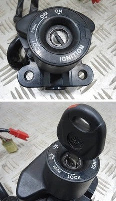 Yamaha SR400 RH03J Ignition Key Set CDI Main Switch 5pc