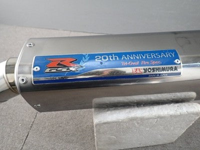 Yoshimura Suzuki GSX-R750 K5 20th Anniversary Titanium Slip-On Silencer 60.5mm