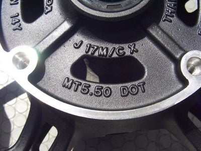 Honda CB650R CBR650R Genuine OEM Rear Wheel 17x5.50 Black