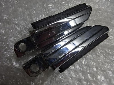 Harley-Davidson OEM Chrome Rubber Custom Footpegs Small Passenger