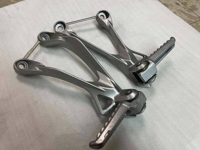 Kawasaki Ninja ZX-6R OEM Genuine Rearsets Tandem Footpegs Left Right