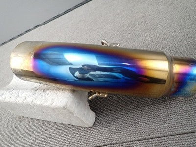BEET Kawasaki ZX-6R 13-23 Titanium Slip-On Muffler JMCA