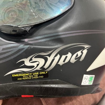 SHOEI Helmet Size L Used Motorcycle Safety Gear