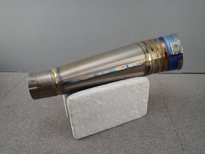Asahina Racing Yamaha YZF-R1 15- GP Megaphone Slip-On Muffler Titanium