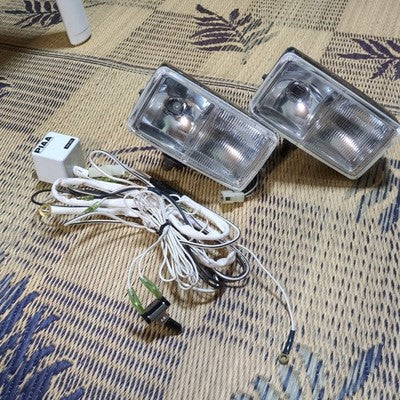 PIAA Dual Fog Lights Retro Classic Vintage Car Lamps
