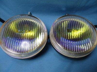 PIAA 510 Fog Light Kit 100mm H3 12V 85W Harness Set Rare Vintage