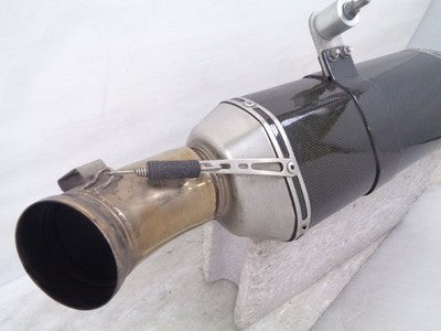 ARuz BMW K1300S Laser Racer HOTCAM2 Carbon Slip-On Muffler 09-16