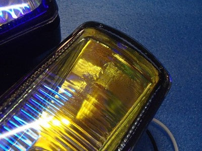 PIAA 1500 Square Fog Light Set H3 Halogen Multi-Coat Lens