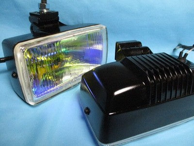 PIAA60 Square Lamp Body Harness Set Ion Spot H3 12V 110W Vintage