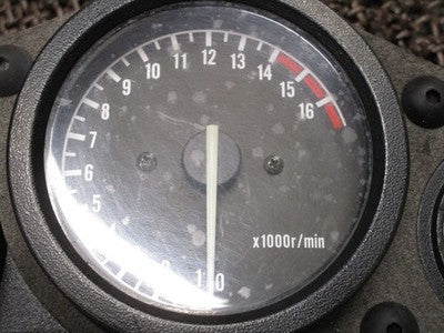 Yamaha FZR400R Speedometer Tachometer Instrument Cluster 1WG
