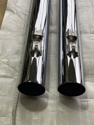 Harley-Davidson Touring Dyna Softail Road King Electra Glide Chrome Slip-On