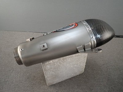 Yoshimura Alpha Kawasaki ZX-6R 09-25 Carbon Slip-On Muffler