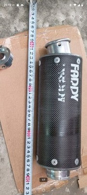 FADDY DADDY Carbon Slip-On Muffler Silencer Universal 42mm