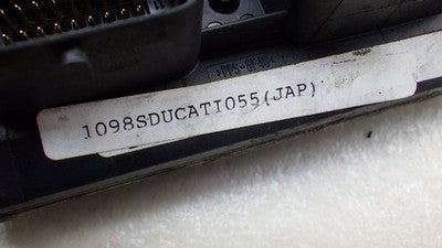 Ducati 1098S Instrument Cluster ECU Main Switch
