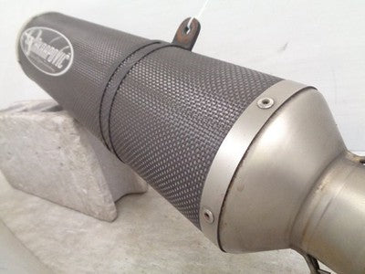 Akrapovic Kawasaki ZX-10R C-Type 04-05 Carbon Slip-On Muffler
