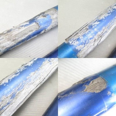 Kawasaki KDX200SR DX200G Inverted Front Fork Suspension Pair Used