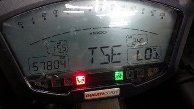 Ducati 1098S Instrument Cluster ECU Main Switch