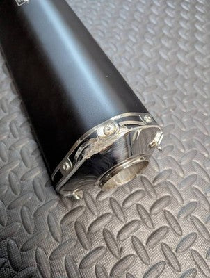 WR'S Kawasaki Ninja 400 8BL-EX400L Slip-On Silencer JMCA