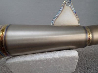 Asahina Racing Yamaha YZF-R1 15- GP Megaphone Slip-On Muffler Titanium