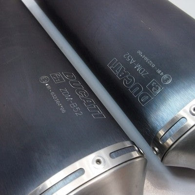 Ducati 1098S OEM Genuine Muffler Silencer Pair 2007-2008