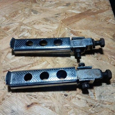 80s Pentagon Foot Pegs Highway Pegs Pan Knucklehead Shovelhead