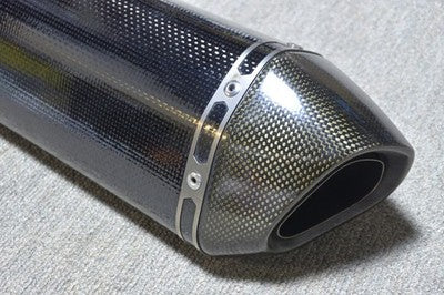 Akrapovic Carbon Slip-On Muffler Kawasaki Ninja ZX-6R 636 2009-