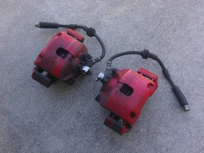FIAT 500 312 Front Brake Caliper Left Right with Pads