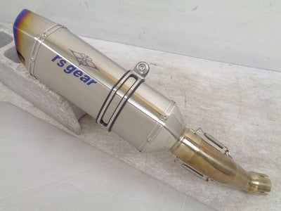 Aruz R's Gear GP Spec Honda CBR400R NC56 Slip-On Titanium Muffler JMCA