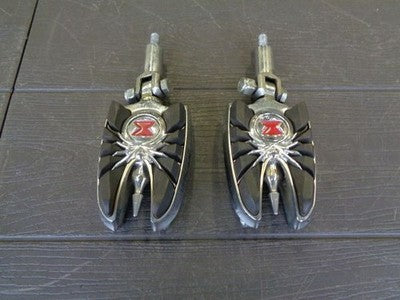 Harley-Davidson Kuryakin Window Footpegs Left Right Set Mount