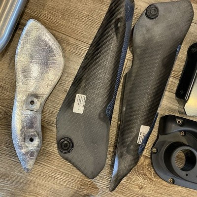 Ducati Hypermotard 1100 Termignoni Full Exhaust System Carbon