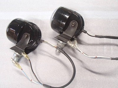 PIAA 002 Round Fog Lamp H3 35W 50mm Yellow Pair Relay Harness