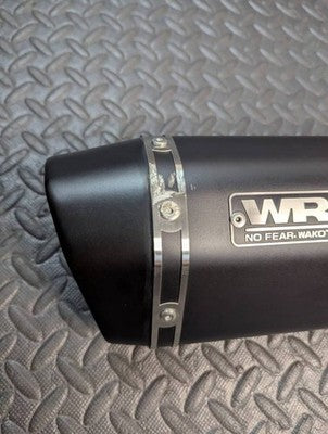 WR'S Kawasaki Ninja 400 8BL-EX400L Slip-On Silencer JMCA