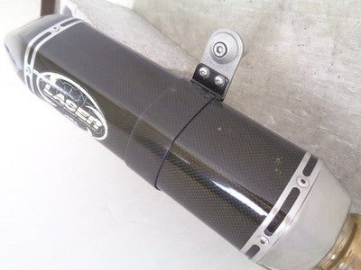 ARuz BMW K1300S Laser Racer HOTCAM2 Carbon Slip-On Muffler 09-16