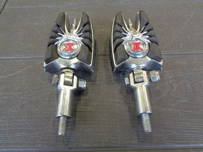 Harley-Davidson Kuryakin Window Footpegs Left Right Set Mount
