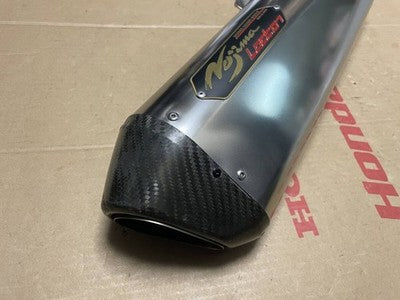 NOJIMA Kawasaki ZRX1200DAEG Lock-On Titanium Slip-On Muffler JMCA