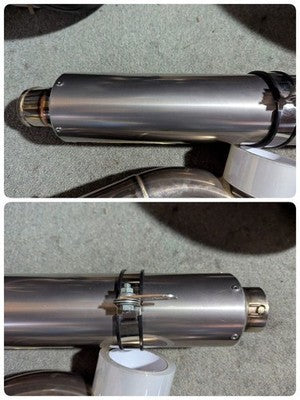Tsugite Racing TR Kawasaki ZX-10R 04-05 Slip-On Muffler Stainless Titanium